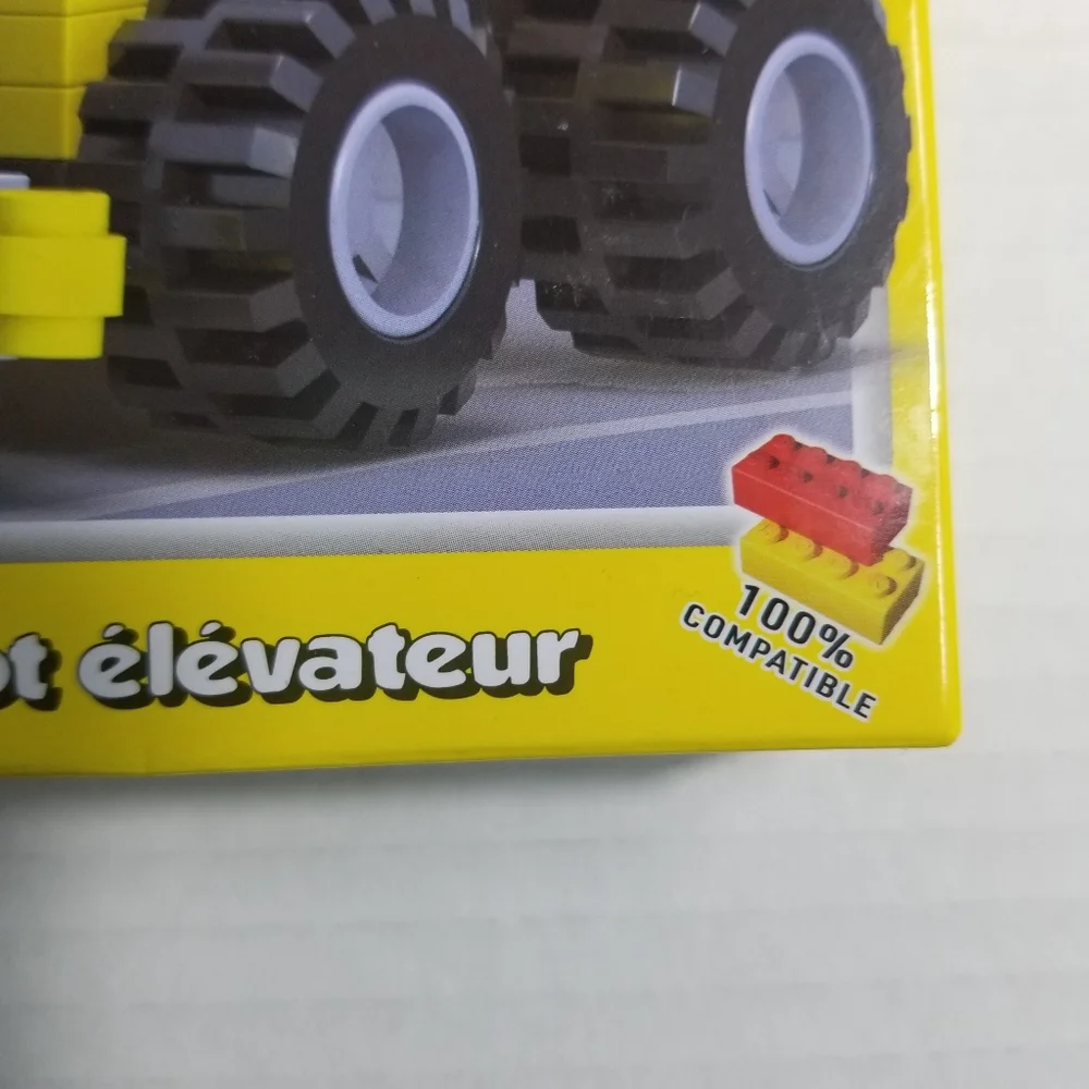 NEW IN BOX BEST LOCK LEGO COMPATIBLE CONSTRUCTION FORK LIFTER